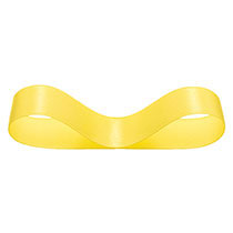 片面サテンリボンYELLOW19mm