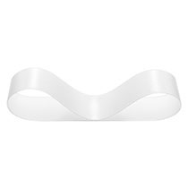 片面サテンリボンWHITE19mm