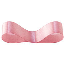 片面サテンリボンSMOKYPINK25mm