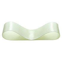 片面サテンリボンLIGHTGREEN25mm