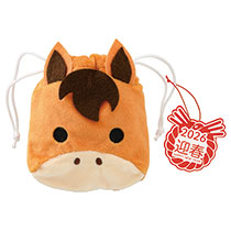 2026干支ウマ巾着バッグ-S