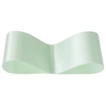 片面サテンリボンMILKYGREEN38mm