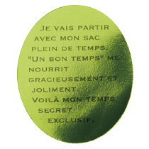 エリプスカールケーキピック-2／グリーン