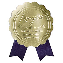 ブルーチェックフラットシール-1