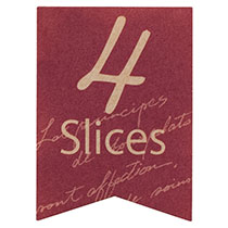 ブラウンフレンチ食パンシール-4枚切り