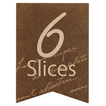 ブラウンフレンチ食パンシール-6枚切り