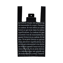 ブラックフレンチレジバッグ-LL