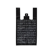 ブラックフレンチレジバッグ-M