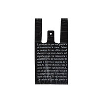 ブラックフレンチレジバッグ-S