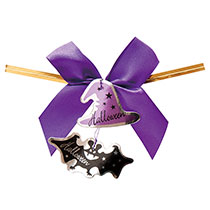 ブラックハロウィンゆらゆらワイヤータイ-1