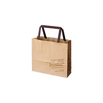 BKFブラウンペーパーバッグ-4XS