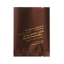 BKFブラウンアルミ蒸着スイーツパック/マット-3［脱酸素剤対応］