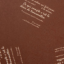 BKF包装紙/ブラウン-1