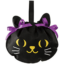 【予約】ブラックキャット不織布バッグ-XS