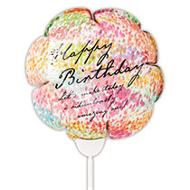 バルーンフラワーピックL-1/BIRTHDAY