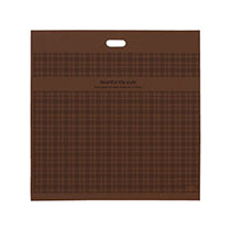 ブラウンチェックPEバッグ-2