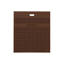 ブラウンチェックPEバッグ-3