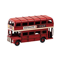 インテリアブリキミニロンドンバス-18