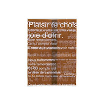 カフェオレスイーツパック(こげ茶)/クリア-3［乾燥剤・脱酸素剤対応］