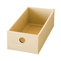 カフェオレインナーボックス-1/ナチュラルベージュ