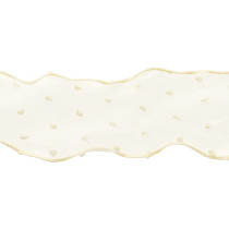 シフォンドットリボン-2/オフホワイト