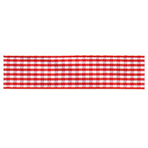 チェックリボンギンガムレッド-1