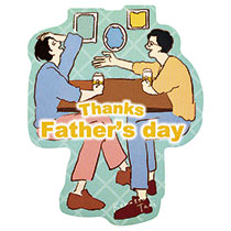 シャルムコレクションギフトステッカー-2／父の日