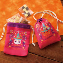 カーニバルハロウィン巾着バッグ-S