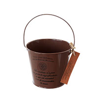 カンパーニュブリキバケツ-S/ブラウン