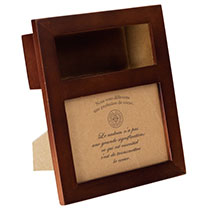 カンパーニュウッドフレーム-1/ブラウン