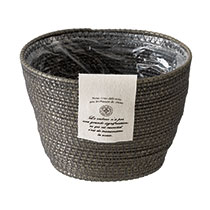 カンパーニュPPラウンドバスケット-M／グレー【3月中旬発売予定】