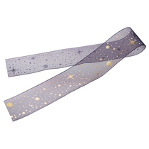 クリスタルオーガンジーリボン/ネイビー-2