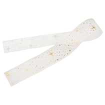 クリスタルオーガンジーリボン/ホワイト-3