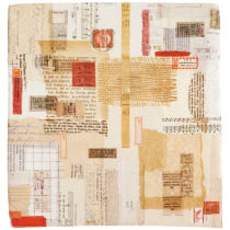 コットン風呂敷-3／コラージュ