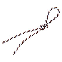 カラフルツインリボン-3/ブラウン