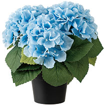 あじさいデコレーション-1／ブルー