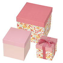 Amazon.co.jp: ギフト用の箱 5pcs/10pcs/ピンクギフトボックス