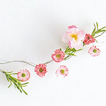 デコレーションガーランド-2／ピンク