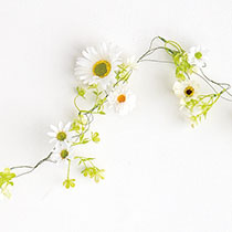 デコレーションガーランド-4／ホワイト