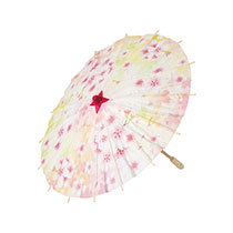 さくらデコレーション和傘-2/緑