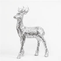 クリスマスデコレーション-4／メタリックトナカイ