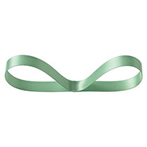 両面サテンリボンSMOKYGREEN10mm