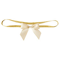 リボンゴムタッグエレガントゴールド-1