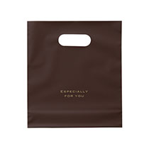 梨地ガゼットバッグブラウン-6