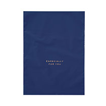 梨地バッグネイビー-LM