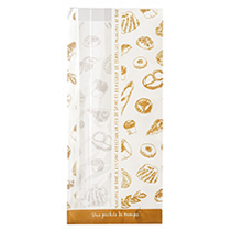 フレッシュブレッド窓付紙袋-1／耐油対応