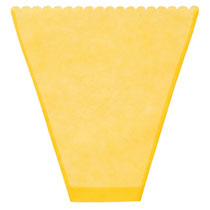 不織布ハンドブーケバッグS-イエロー