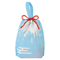 富士山不織布巾着バッグM-1