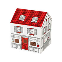 フレンチハウスギフトBOX／レッド-S