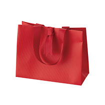 ギフトレッドハンドル付きペーパーバッグ-3